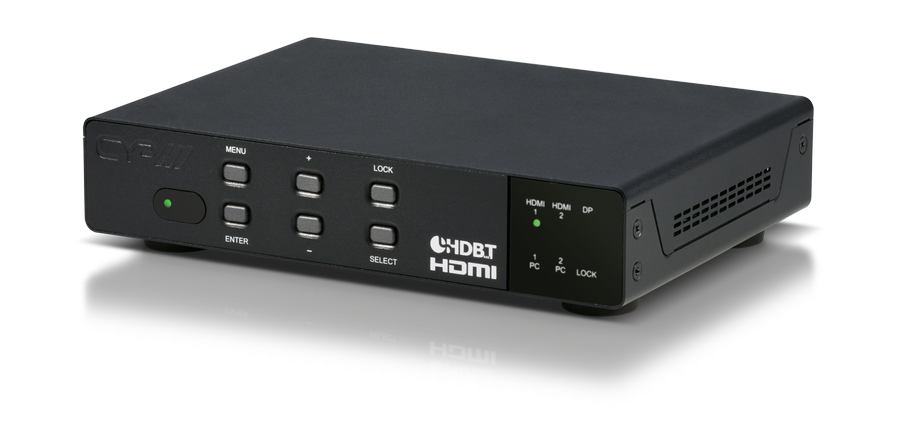 CYP Europe Schalter/ Scaler DP, HDMI, VGA auf HDBT LITE, HDMI, Audio EL-5400-HBT